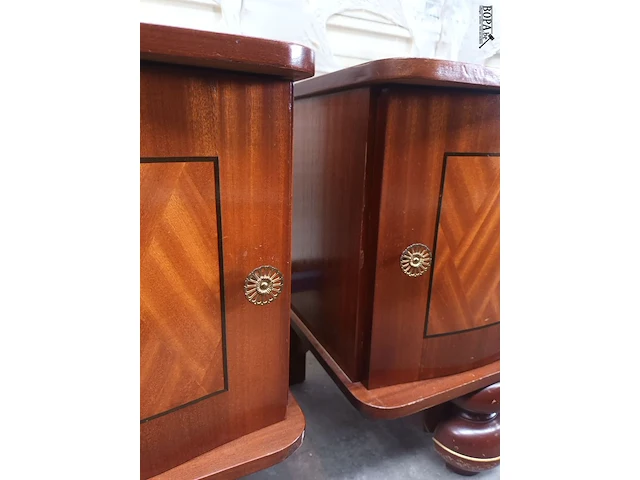 Lot 40 - nachtkastje. 2 stuks - afbeelding 4 van  8