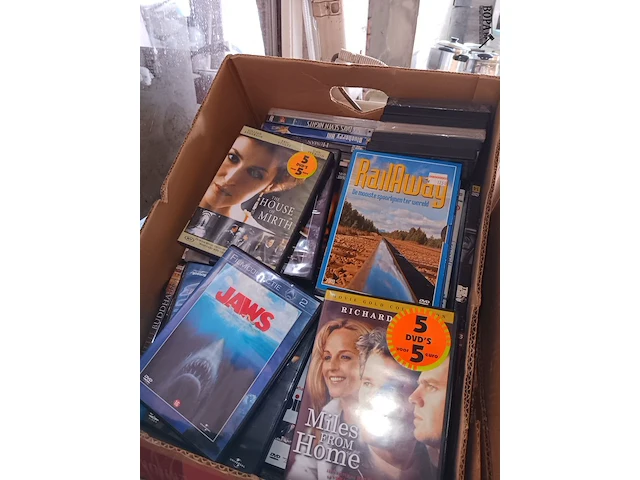 Lot 40 - video cassettes, cd’s en dvd’s. ca. 130 stuks - afbeelding 2 van  5