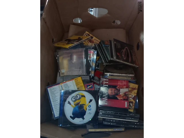 Lot 40 - video cassettes, cd’s en dvd’s. ca. 130 stuks - afbeelding 3 van  5