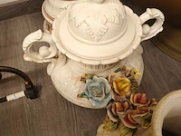 Lot 402 - vazen en potten in keramiek. 5 stuks - afbeelding 3 van  4