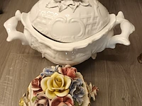 Lot 402 - vazen en potten in keramiek. 5 stuks - afbeelding 4 van  4