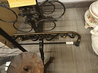 Lot 403 - decoratie in smeedijzer. 5 stuks - afbeelding 3 van  5