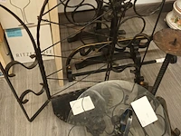 Lot 403 - decoratie in smeedijzer. 5 stuks - afbeelding 5 van  5