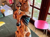 Lot 404 - mariabeeld met kind jezus schade plaaster - afbeelding 2 van  7