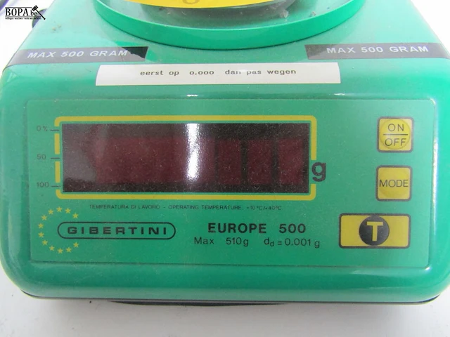 Lot 406 - precisie weegschaal gibertini - afbeelding 2 van  3