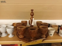 Lot 407 - eierdopjes. 30 stuks - afbeelding 3 van  4