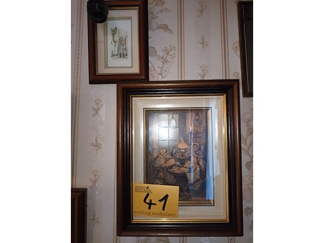 Lot 41 - kaders anton pieck. 10 stuks - afbeelding 4 van  6