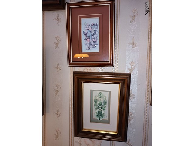 Lot 41 - kaders anton pieck. 10 stuks - afbeelding 5 van  6