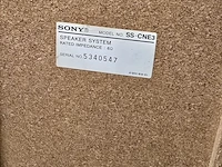 Lot 41 - luidsprekers sony ss-cn3 - afbeelding 2 van  2