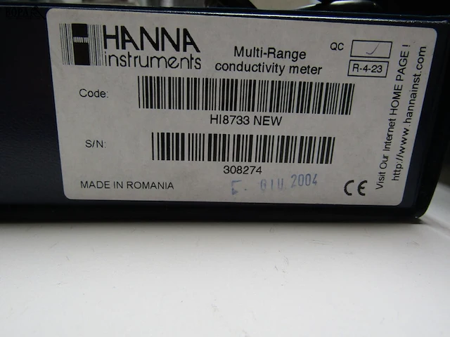 Lot 412 - conductivity meter hanna - afbeelding 3 van  5