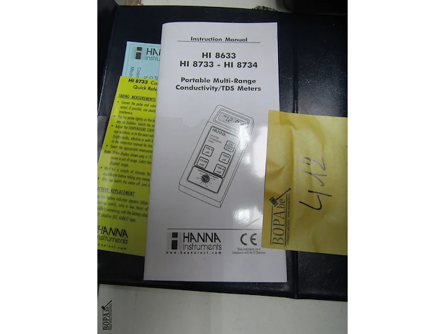 Lot 412 - conductivity meter hanna - afbeelding 4 van  5