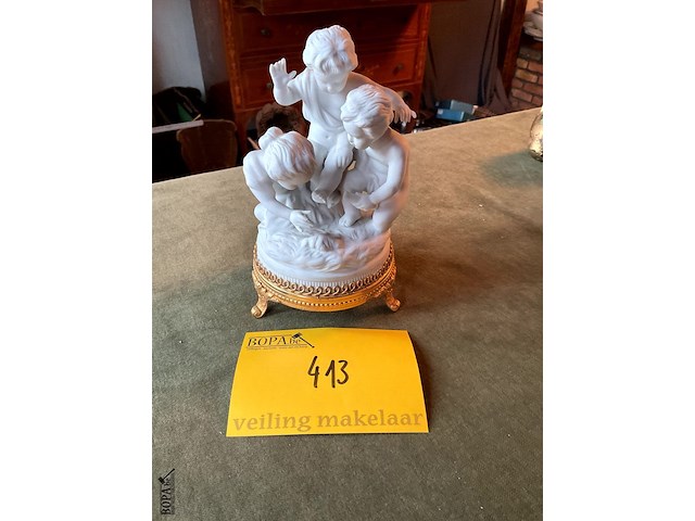 Lot 413 - trio kindjes unterweiss bach gdr - afbeelding 1 van  4