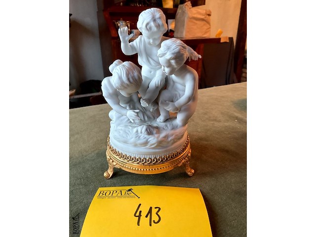 Lot 413 - trio kindjes unterweiss bach gdr - afbeelding 2 van  4