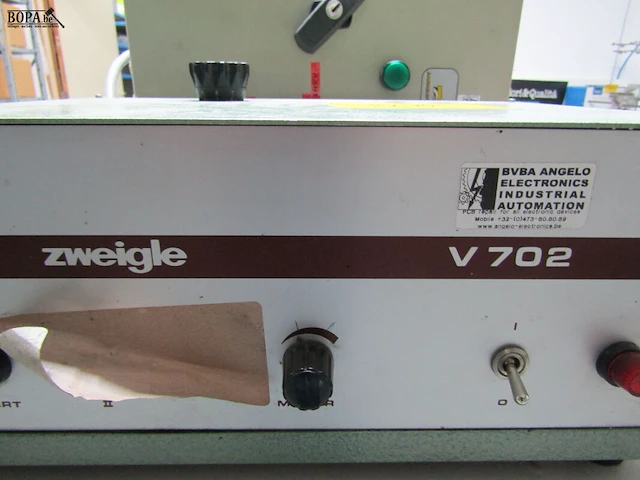 Lot 414 - garenwrijvingsmachine zweigle - afbeelding 3 van  10