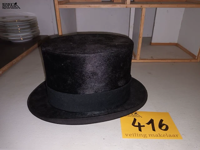 Lot 416 - hoge hoed - afbeelding 2 van  4