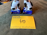 Lot 419 - paar staffordshire katten 1870 - afbeelding 1 van  4