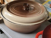 Lot 42 - kookpotten en pan stijl creuset - afbeelding 6 van  8