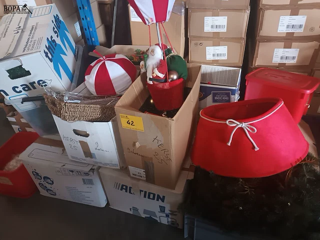 Lot 42 - lot kerstdecoratie - afbeelding 1 van  6