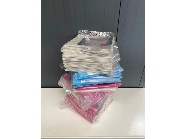 Lot 42 stuks - opvouwbare opbergbox - stof - 28 x 28 x h27 cm. - by malip - afbeelding 1 van  5