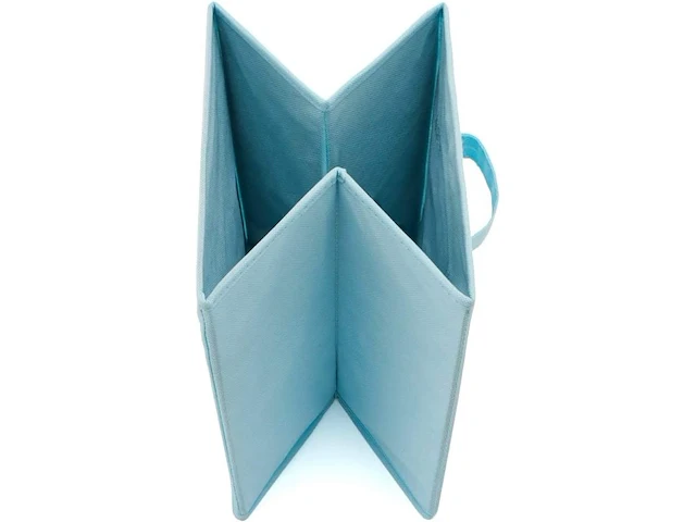 Lot 42 stuks - opvouwbare opbergbox - stof - 28 x 28 x h27 cm. - by malip - afbeelding 4 van  5