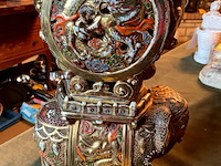 Lot 423 - olifant wierookbrander 2delig - afbeelding 4 van  7