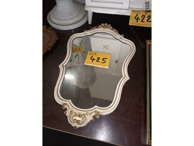 Lot 425 - spiegel louis xv - afbeelding 1 van  3