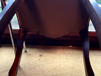 Lot 425 - stoel met fluweel bekleed - afbeelding 7 van  7