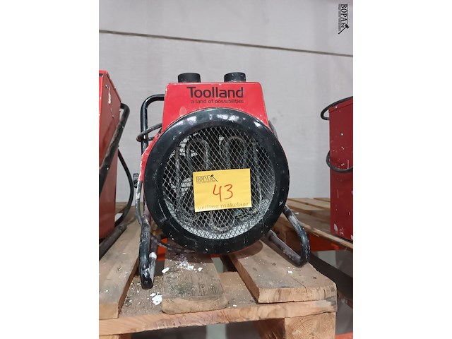 Lot 43 - bouwverwarming toolland - afbeelding 1 van  5