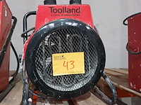 Lot 43 - bouwverwarming toolland - afbeelding 1 van  5