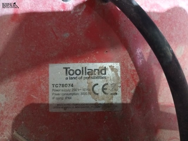 Lot 43 - bouwverwarming toolland - afbeelding 5 van  5