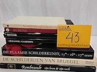 Lot 43 - lot boeken, vlaamse schilderkunst, 7 boeken - afbeelding 1 van  1