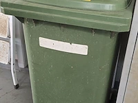Lot 43 - vuilnisbak container kliko 240 liter - afbeelding 1 van  4