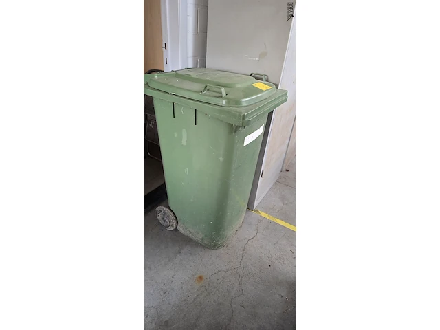 Lot 43 - vuilnisbak container kliko 240 liter - afbeelding 2 van  4