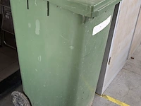 Lot 43 - vuilnisbak container kliko 240 liter - afbeelding 2 van  4
