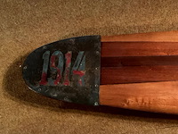 Lot 430 - vliegtuigschroef in hout 1914 1918, met markeringen - afbeelding 2 van  6