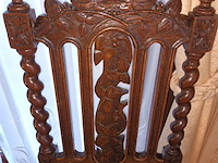 Lot 44 - antieke jachtstoelen. 3 stuks - afbeelding 4 van  5