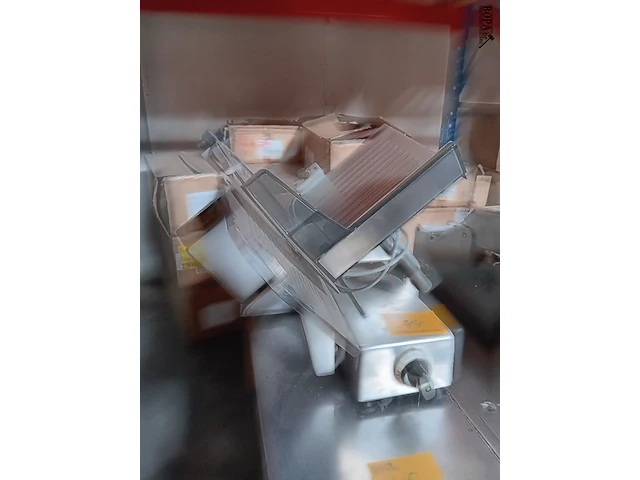 Lot 44 - bizerba vleessnijmachine - afbeelding 1 van  3