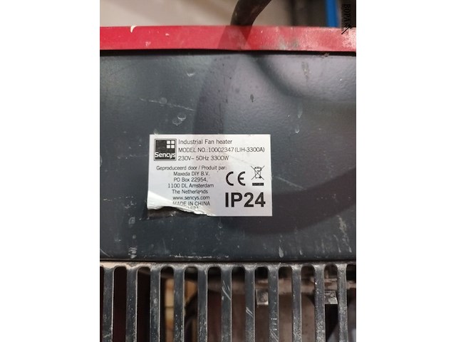 Lot 44 - bouwverwarming sencys - afbeelding 2 van  2