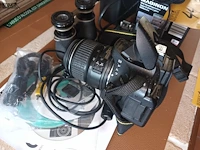 Lot 44 - camera’s, radio, verrekijker. 5 stuks - afbeelding 2 van  9