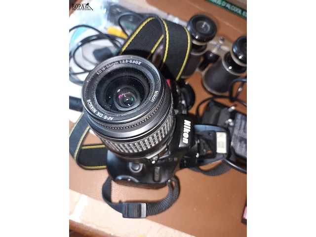 Lot 44 - camera’s, radio, verrekijker. 5 stuks - afbeelding 3 van  9