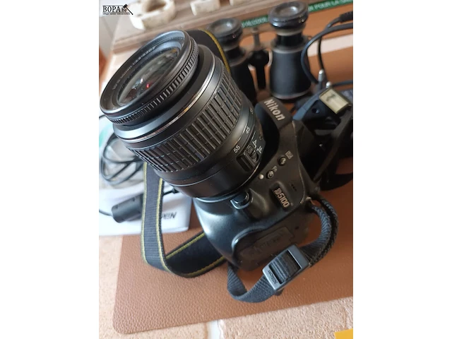 Lot 44 - camera’s, radio, verrekijker. 5 stuks - afbeelding 5 van  9