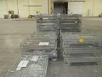 Lot 440 - metalen vouwmanden. 20 stuks - afbeelding 1 van  2