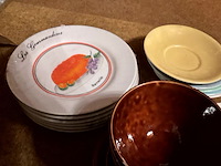 Lot 442 - vintage bordjes/dessertborden nieuw - afbeelding 4 van  4