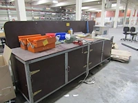 Lot 448 - werktafel met kastruimte - afbeelding 5 van  8