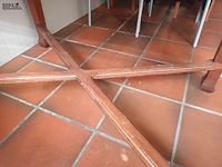 Lot 45 - houten tafel - afbeelding 4 van  5