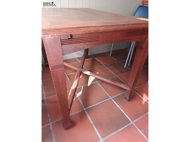 Lot 45 - houten tafel - afbeelding 5 van  5