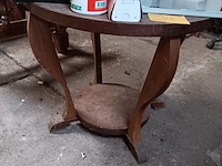 Lot 45 - retro ronde salontafel - afbeelding 1 van  3