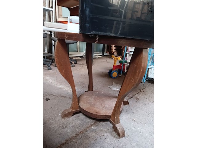 Lot 45 - retro ronde salontafel - afbeelding 2 van  3