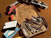 Lot 457 - kleine benodigdheden/dienblad - afbeelding 1 van  5