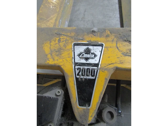 Lot 457 - transpallet voor rollen - afbeelding 2 van  6